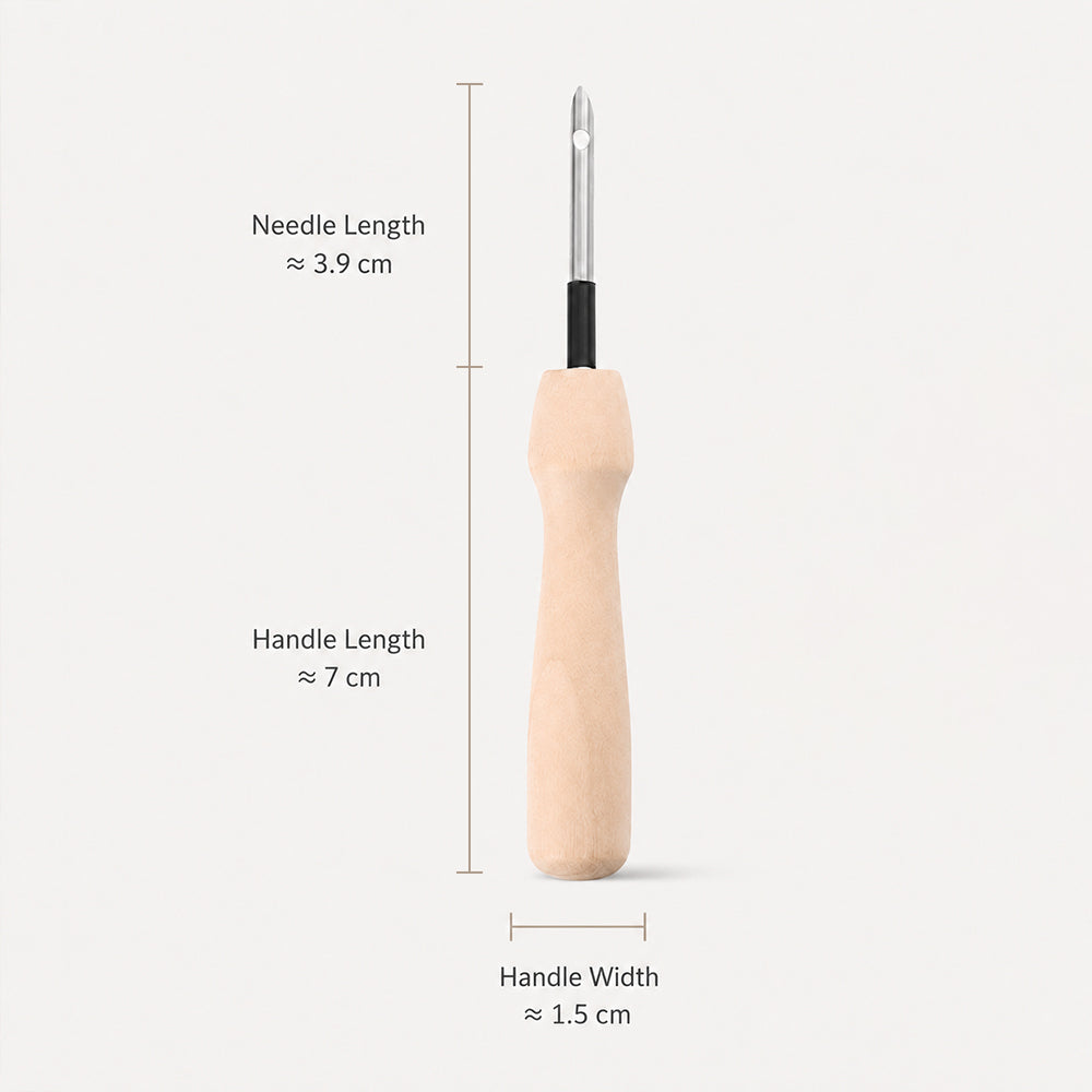 3.5mm wooden punch needle