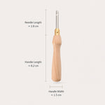 5mm adjustable wooden punch needle