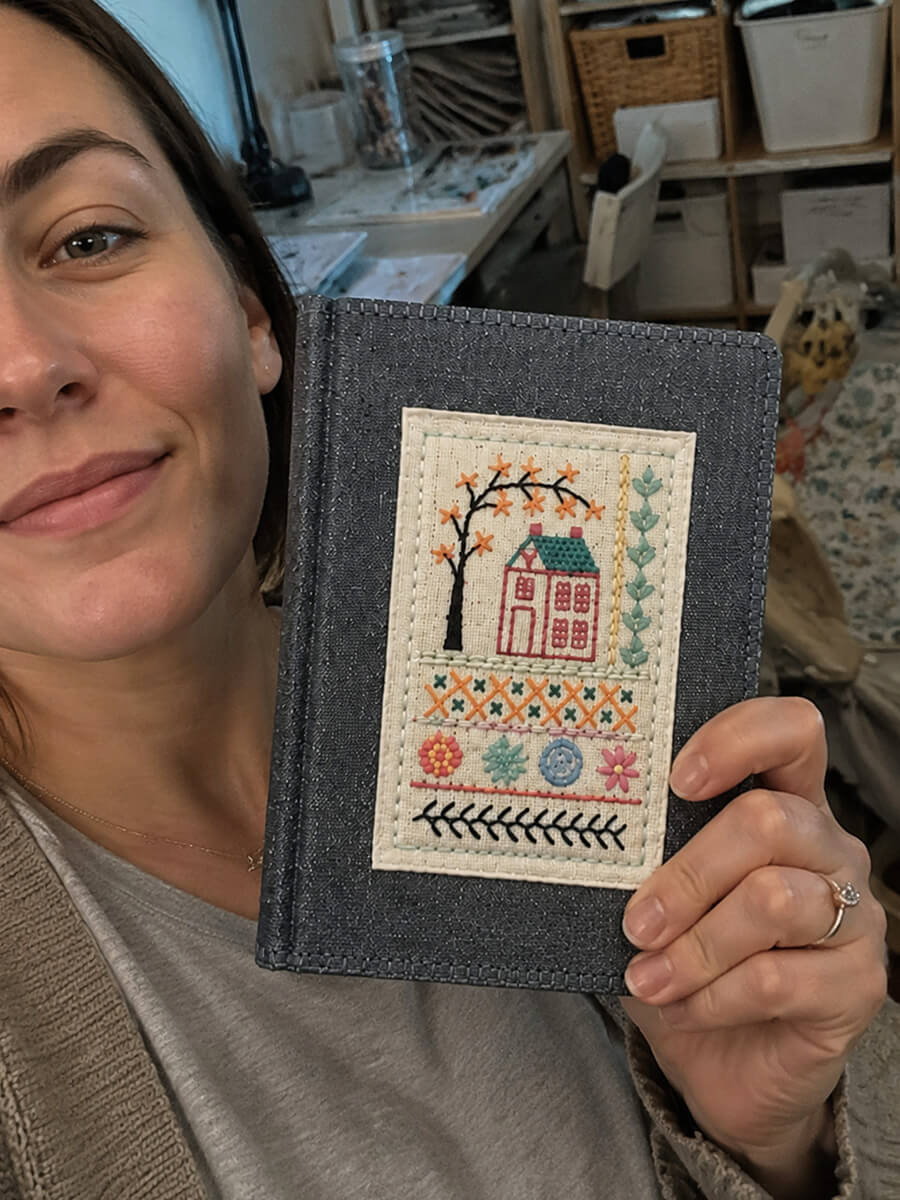 Embroidery Stitch Book Customer Photo