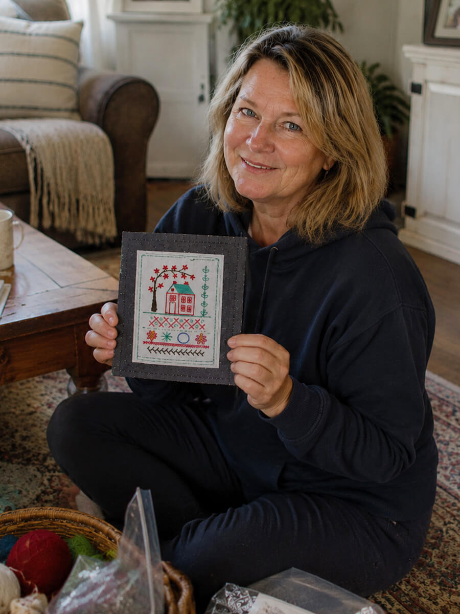 Embroidery Stitch Book Customer Photo