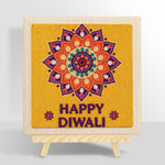 Happy diwali mandala punch needle kit for beginners