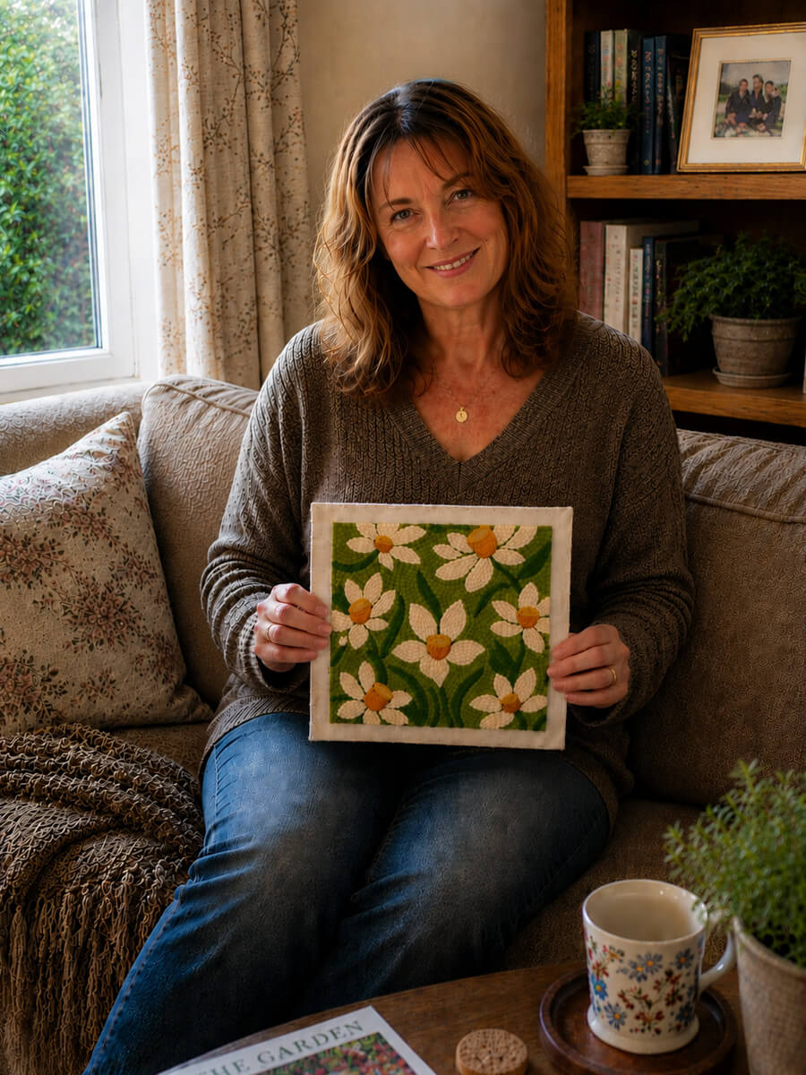 Square Punch Needle Kit Customer Photo