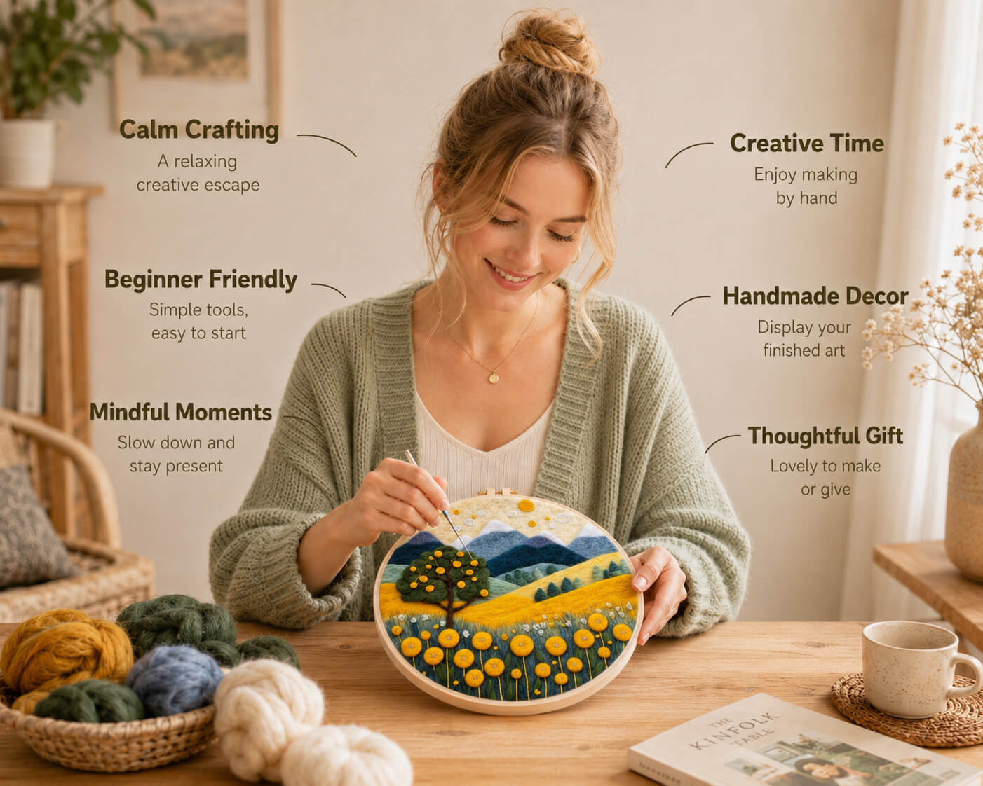 Wool Painting Kits Feature